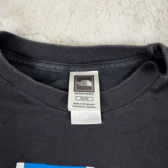 The North Face Graphic Short Sleeve T-Shirt Black Vintage Retro Look Men's XL - Picture 3 of 9